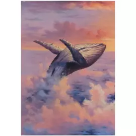 The author's oil triptych painting "Liberation"